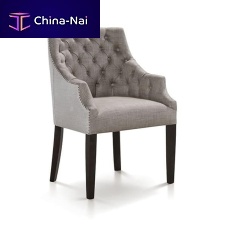 Chesterfield chair VCH421indoorfabricsolid wood base