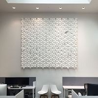 Ceiling decorative panel Facet 306 x 265wall-mountedUV-resistantsustainable