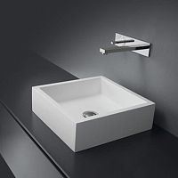 Countertop washbasin 01ceramicsquarecontemporary