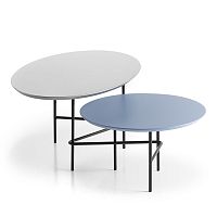 Contemporary coffee table LOVERSMDFsteelrectangular