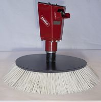Forklift broom