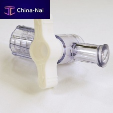 Straight infusion connector 17-300with stopcock