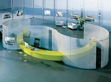 Removable partition CONCEPTglazedfor officesfor open space
