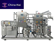 Milk pasteurizer PLC-controlledcompactsteam