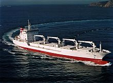 Reefer cargo ship SALICA FRIGOBureau Veritas