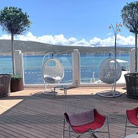 Glass railing DOPPIOglass paneloutdoorfor balconies