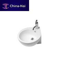 Wall-mounted washbasin Y0H601ceramic1-holewith overflow