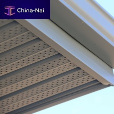 Vented soffit ALUMINUM