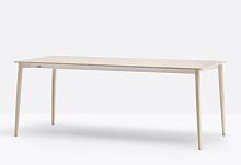 Contemporary dining table MALM TMLwood veneerlaminateash base