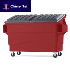 Steel waste container food waste disposalfor recycling4-wheel