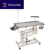 Veterinary operating table PROFI GIDROhydraulicadjustable heightwith rotating column