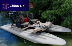 Catamaran small boat E2 Eliteoutboardopencruising-fishing