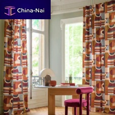 Upholstery fabric PARO for curtaingeometric patternpanoramic