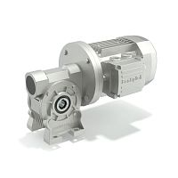 AC gear-motor VF/W serieswormright anglehollow-shaft