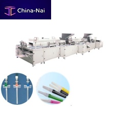Blood collection needle production line BCNautomatedgluingmedical