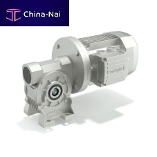 AC gear-motor VF/W serieswormright anglehollow-shaft