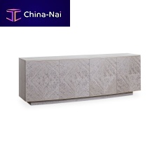 Contemporary sideboard AVAwoodenwith swing doorshome office