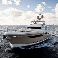 Sport-fishing super-yacht NORTHLANDcruisingexplorerflybridge