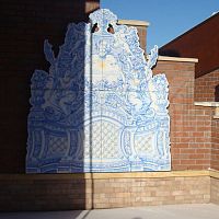 Wall-mounted decorative panel coverplasticprinted