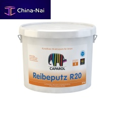 Decorative coating CAPAROL-REIBEPUTZ R 20indoorfor wallplastic