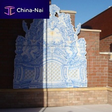Wall-mounted decorative panel coverplasticprinted