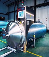 Process sterilizer Static Steriflowsuperheated waterfor the food industry
