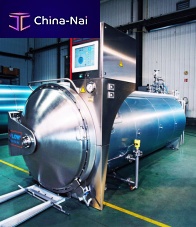 Process sterilizer Static Steriflowsuperheated waterfor the food industry