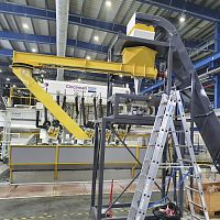 Belt conveyor metal beltchip