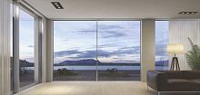 Sliding patio door FLUOaluminumtriple-glazed