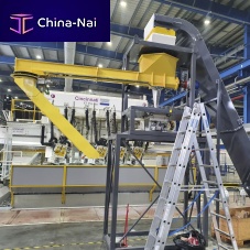 Belt conveyor metal beltchip