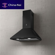 Wall-mounted range hood TAMAYA 2.0ductedwith built-in lightingblack