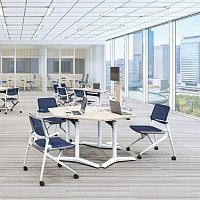 Contemporary chair MCindoormeshurethane