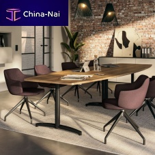 Contemporary chair TRIESTindoorplasticmetal base