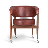 Contemporary armchair BEGleatherpolyurethane foamsolid wood