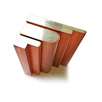 Aluminum alloy plate CCA (COPPER CLAD ALUMINIUM)copper-clad