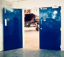 Swing door D100 - D 101fireproofhangarindustrial