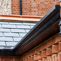 Aluminum roof gutter XL SERIESsemicircularsquaremaintenance-free
