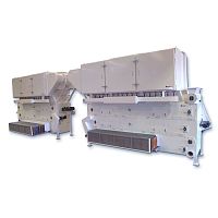 Cooler dryer fluidized bedbatchfor the food industry