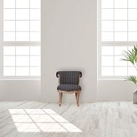 Traditional chair PEWTER TWEEDindoorfabricsolid wood base