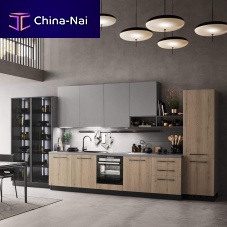 Contemporary kitchen Skymelamineislandmedium-size