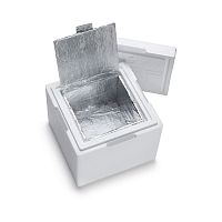Polystyrene plate