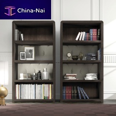 Free-standing bookcase WALL STREETcontemporarywoodencustom