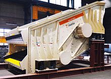 Mining screener EF linear vibratingfor bulk materialsbanana