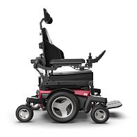 Electric wheelchair MWD URBANall-terrainindoorwith legrest