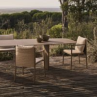 Contemporary dining chair LUCCAoutdoorBatyline®Tricord®