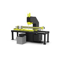 Band saw VBS TM seriesverticalfor metalsfor the aerospace industry