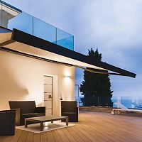Patio canopy PRINCIPALITY OF MONACOmetalfabricflat