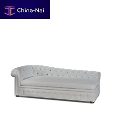 Chesterfield daybed CHESTERleatherwoodenindoor