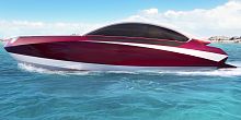 Inboard express cruiser 7 ESCAPEhard-top12-person max.with cabin