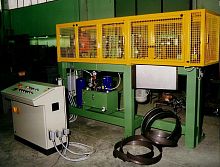 Steel ring roll forming line punchingfor bending